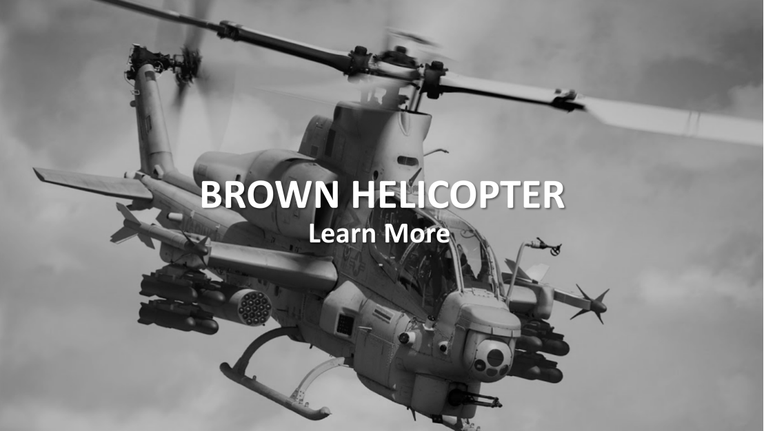 Brown Helicopter