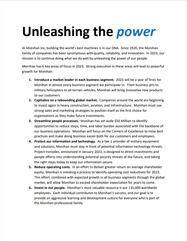 Unleashing the Power